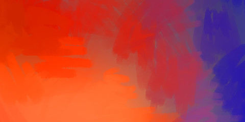 Brushed Painted Abstract Background. Brush stroked painting. Artistic vibrant and colorful wallpaper.