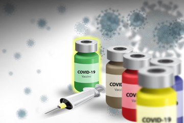 syringe and medicine