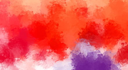 Brushed Painted Abstract Background. Brush stroked painting. Artistic vibrant and colorful wallpaper.