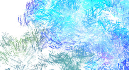 Brushed Painted Abstract Background. Brush stroked painting. Strokes of paint. 2D Illustration.