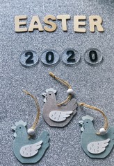 Easter 2020 with cute decorations