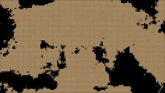 Abstract Background Digital Camoflage With Dots Version B17