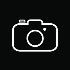 camera icon vector illustration
