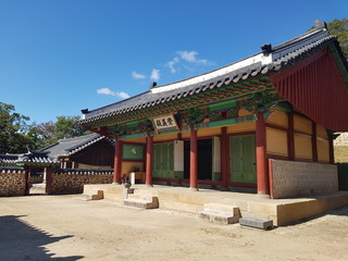 Fototapeta premium Old building in Korea