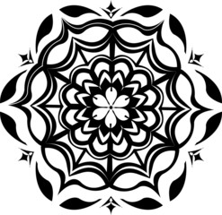 Vector indian Mandala, Mandalas for coloring book,Decorative round ornaments,Unusual flower shape, Yoga logos Vector, Round gradient mandala on white isolated background ,Mandala with floral patterns,