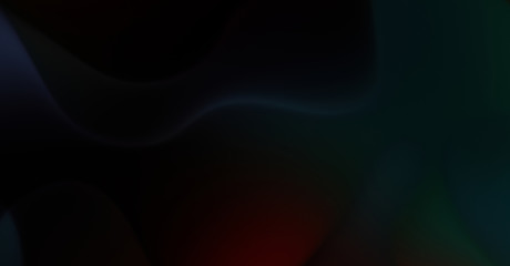 Abstract background. Fractal waves of magic energy and light motion. Colorful wallpaper template of glowing moving light shapes.