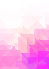 Obraz premium Overlapping design with triangles background. Abstract geometric wallpaper. Geometrical colorful triangular shapes.