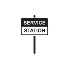 SERVICE STATION ICON , 