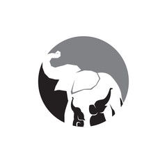 elephant care logo designs simple modern
