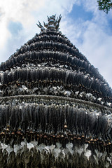 texture of buddhist temple