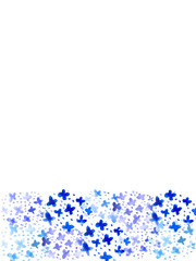 アジサイ　水彩　フレーム