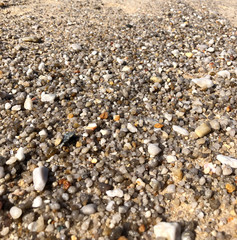 pattern, texture different sand fraction yellowish brown