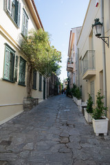 Fototapeta na wymiar life style street, Athens