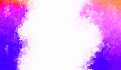 Watercolor painted background. Abstract Illustration wallpaper. Brush stroked painting. 2D Illustration.