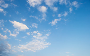Background summer sky. Blue background