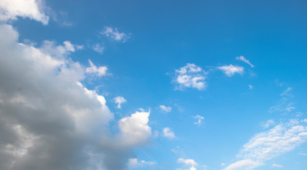 Background summer sky. Blue background
