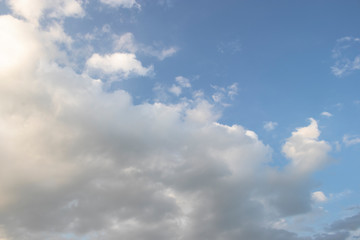 Background summer sky. Blue background