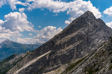 Mountain tour on the Watzmann