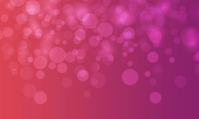 abstract gradient background with bokeh - concept mother's day, valentine, birthday greetings card