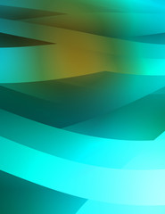 Abstract background with colorful gradient. Vibrant graphic wallpaper with stripes design. Fluid 2D illustration of modern movement.