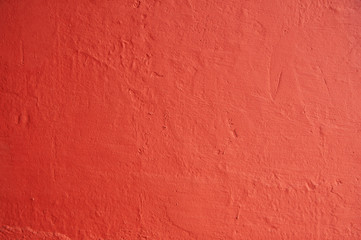 Fototapeta premium texture of a wall painted red