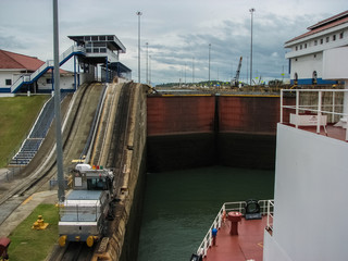 Fototapeta na wymiar Panama Canal.