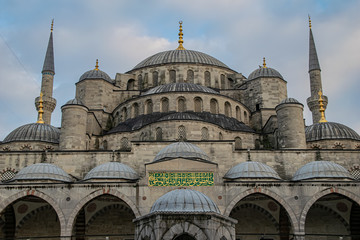 Fototapeta na wymiar blue mosque, istanbul 