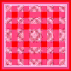 Checkered tablecloth seamless pattern. Plaid seamless pattern. Scottish Pattern background vector.  Plaid tablecloth and blanket