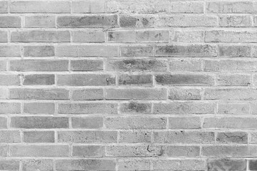 Wall of brick blocks in gray, for design or as a natural background.