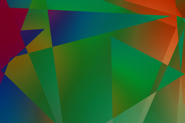 Design illustration with geometric shapes. Abstract background with triangular shapes. Colorful graphic wallpaper.