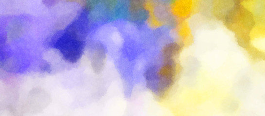 Watercolor painted background. Abstract Illustration wallpaper. Brush stroked painting. 2D Illustration.