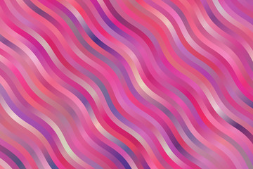 Red and blue waves abstract vector background. Simple pattern.