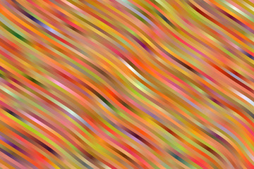 Red, yellow and brown waves abstract vector background. Simple pattern.