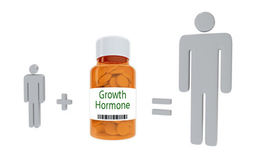 Growth Hormone concept