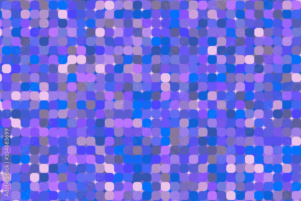 Poster abstract geometric pattern. multicolor figures. texture for print and banner. oil paint on canvas st