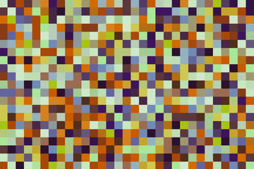 Abstract geometric pattern. Multicolor Figures. Texture for print and Banner. Oil paint on canvas style