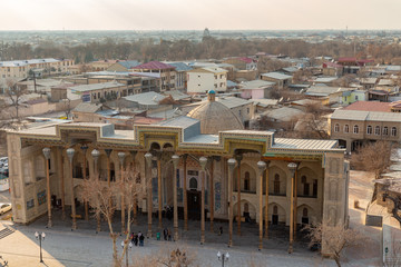 Obraz premium Bolo Havuz mosque. Bukhara city, Uzbekistan