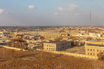 Cemetery of  Bukhara city. Bukhara city, Uzbekistan