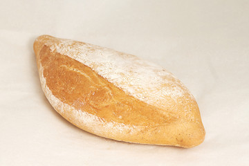 White bread range of bakery and bread products. Closeup on a light background
