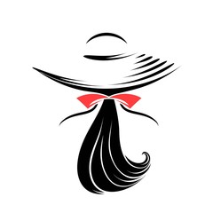Woman in the hat