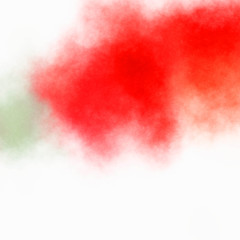 Watercolor painted background. Abstract Illustration wallpaper. Brush stroked painting. 2D Illustration.