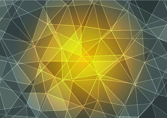 Geometric abstract polygonal background (vector)