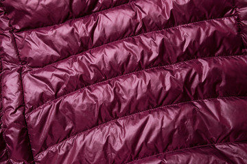 Close-up of a red leather texture background.