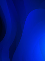 Abstract background with colorful gradient. Vibrant graphic wallpaper with stripes design. Fluid 2D illustration of modern movement.