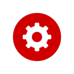 gears icon,option icon on white background