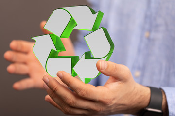 Ecology Concept. Environmentally friendly planet.