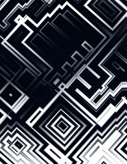 Abstract Background. Triangle 3d illustration polygonal art pattern style. Future graphic geometric design. Geometry texture futuristic decoration. Trendy and vibrant modern style template..