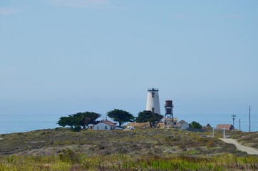 Fototapeta na wymiar Old Lighthouse at Big Sur California