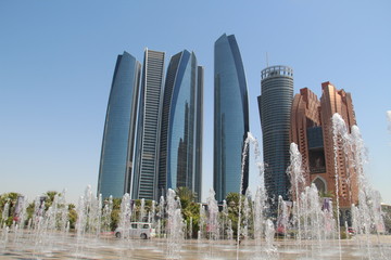 Abu Dhabi, Ethiad towers
