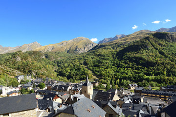 view of Panticosa, Huesca province, Aragon, Spain